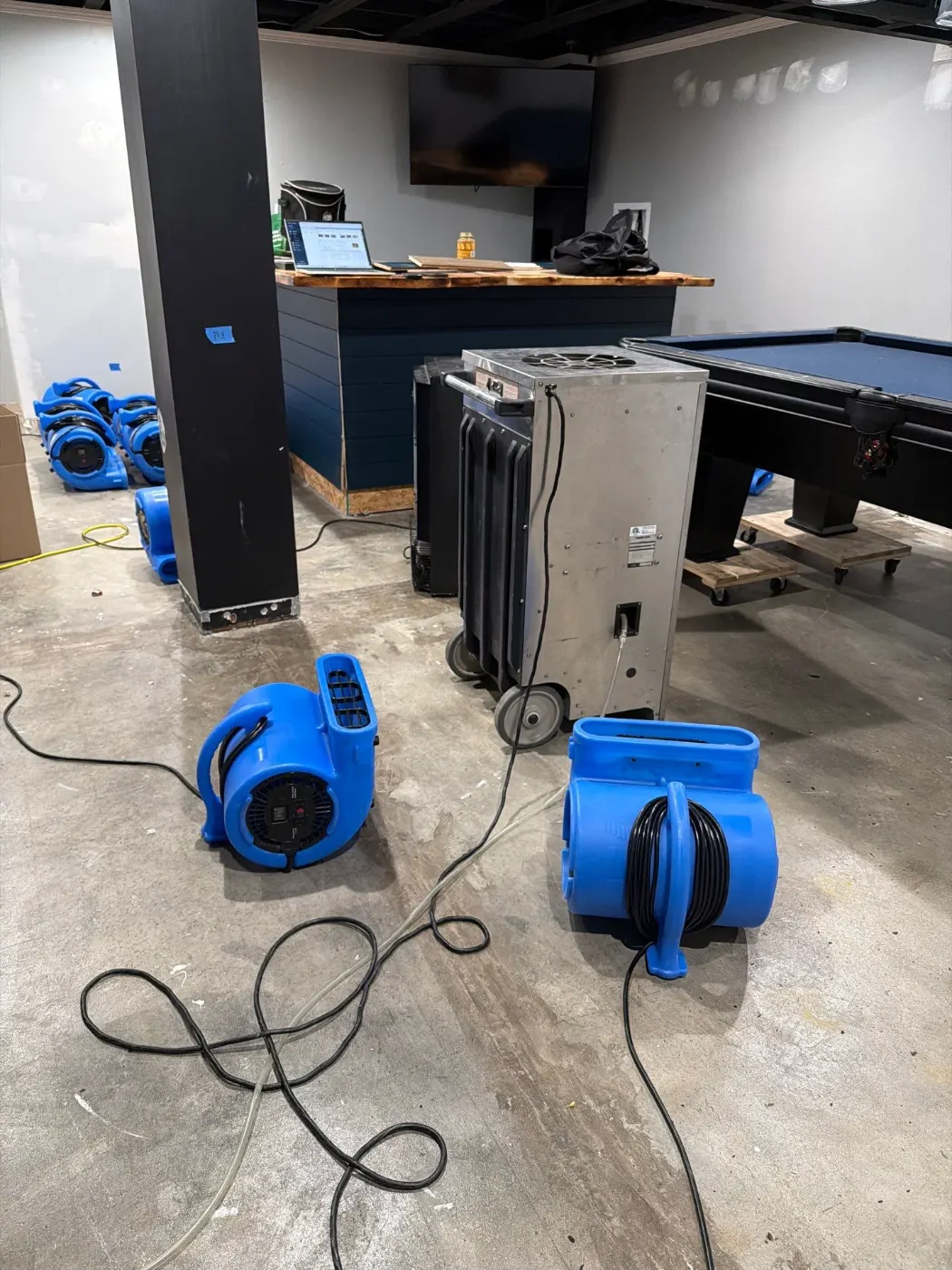 Residential restoration project in Rushville, Hamilton County Indiana